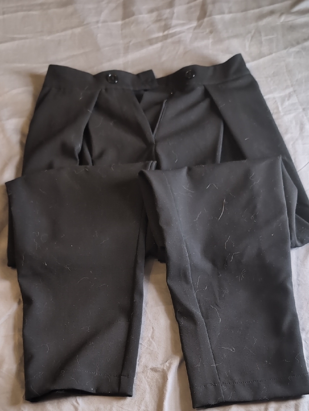 Women's Tailored Black Dress Pants